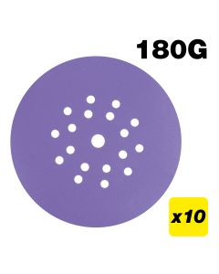 AB/225/180A - 225mm 180G Drywall Sanding Disc, 10 Pack