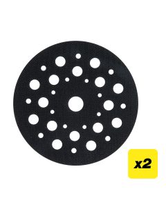 AB/PAD/125 - 125mm Random Orbital Sander Pad Saver, 2 Pack