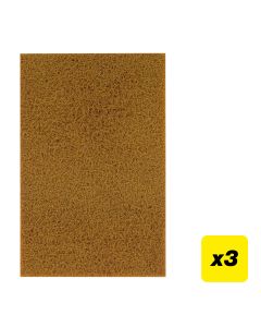 AB/PAD/CRS - 150 x 230mm Coarse Flexible Finishing Pads, 3 Pack