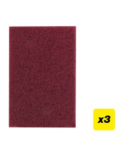 AB/PAD/MED - 150 x 230mm Medium Flexible Finishing Pads, 3 Pack