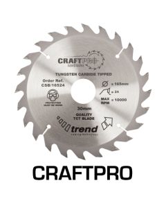 CSB/30024 - Trend Wood Circular Saw Blade 300mm x 30mm x 24T