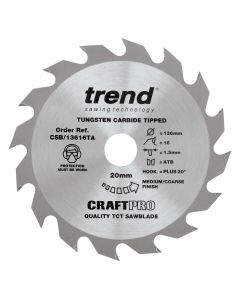 CSB/13616TA - Craft saw blade 136 x 16 teeth x 20 thin