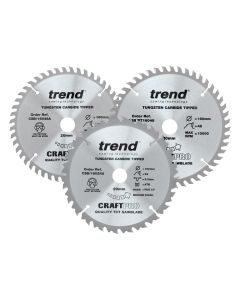 CSB/160/3PK/A - 160mm Craft saw blade triple pack