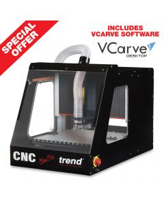 DEAL/CNCM/2E - CNC Mini Plus Engraving Machine Extra 240V including VCarve software- UK and ROI sale only