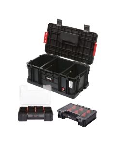 MS/C/200/ORG - Modular Storage Compact Toolbox 200 with Mini Organisers