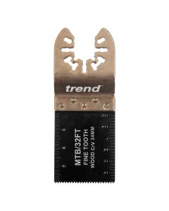 MTB/32FT - Universal 34mm Fine Tooth CrV Multi-Tool Blades, 5 Pack