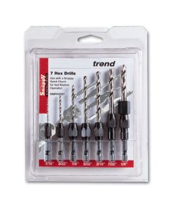 SNAP/D/SET/2 - Trend Snappy 7 Piece metric drill set 1-7mm