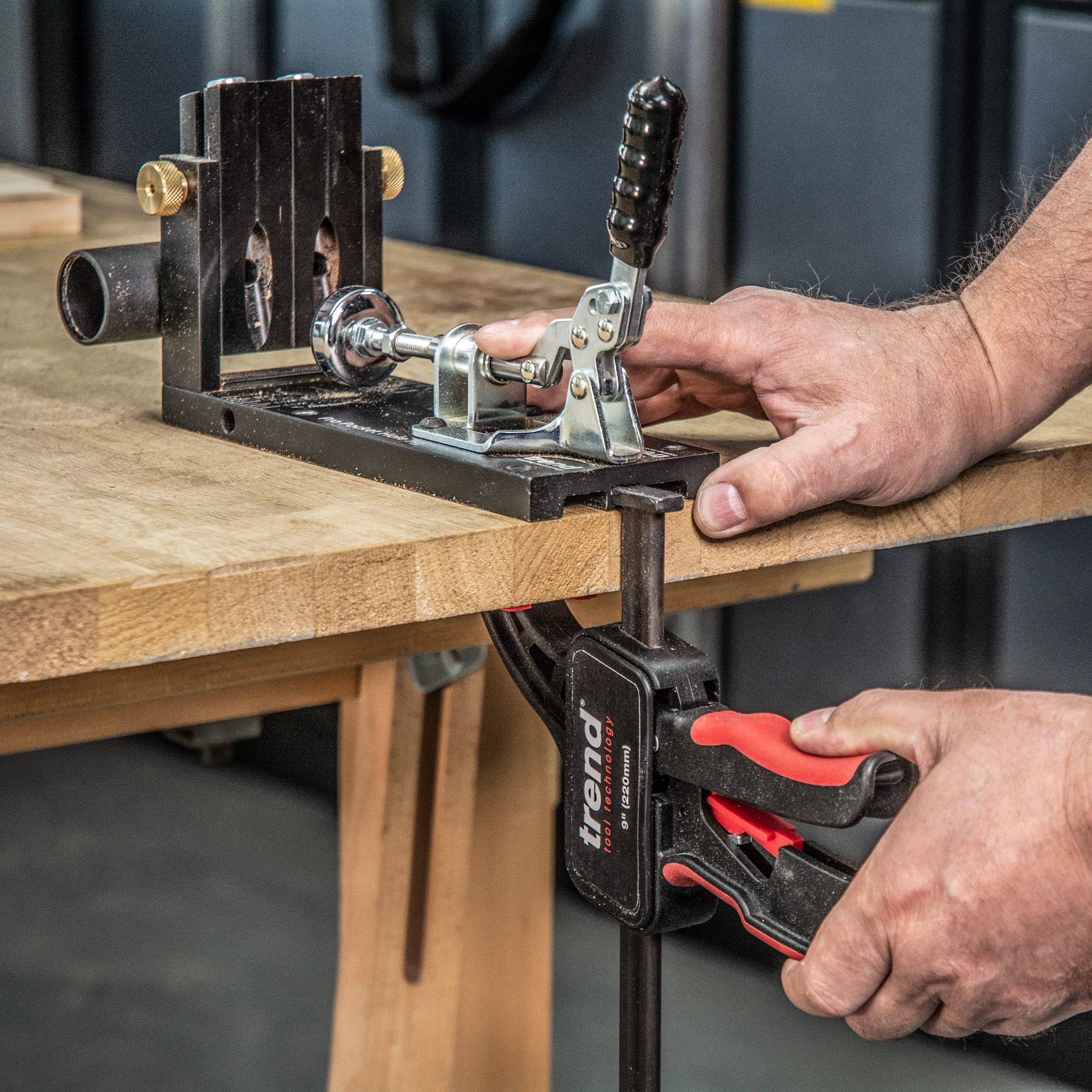 Trend pocket hole jig shop 3 in 1