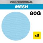 AB/150/80P - 150mm 80G Pro Mesh Random Orbital Sanding Disc, 5 Pack