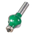 C218X1/2TC - Bearing guided hand rail 9.5mm radius