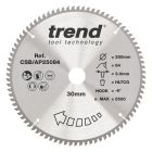 CSB/AP25084 - Trend Aluminium/Plastic Circular Saw Blade 250mm x 30mm x 84T
