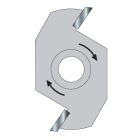 34/41TC - Slotter 10mm kerf 1/4 bore