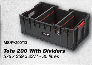 6 pk. - Long Bin Dividers for Quad Pod